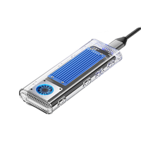 ORICO 奥睿科 M.2/NVMe硬盘盒 USB3.2转TypeC接口 20Gbps速率-蓝TCM2-G20