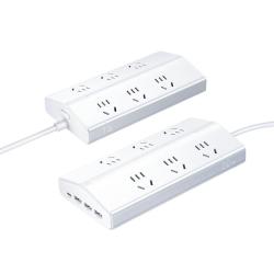 绿联 T6梯形排插 氮化镓20W USB插位 多功能插座