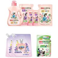 立白大师香氛洗衣液持久留香天然亮白护色低泡柔顺家用实惠组合装 馨香液 1.5kg*1瓶 +大师液4.4斤