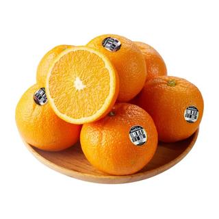 新奇士（Sunkist）3107黑标橙子新鲜水果当季甜脐橙大果礼盒装 2000g单果200-230g
