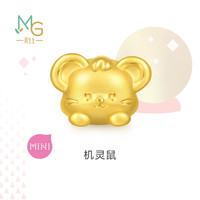 周生生转运珠黄金Charme宝贝星运神话十二生肖马足金手链串珠