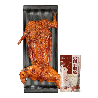 大嘴先生香辣手撕兔750g 冷吃兔麻辣兔肉烤全兔下酒菜 开袋即食