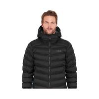 Rab睿坡Nebula pro户外秋冬男士保暖防风连帽透气舒适棉服 QIP-23 黑色BLK M