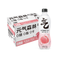 元气森林 白桃味气泡水280ml*12瓶饮料
