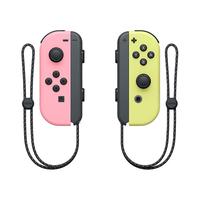 任天堂（Nintendo）Switch1/2代 pro手柄 joy-con左右手柄 无线蓝牙连接 NS全新配件 NS1joy-con淡粉黄左右手柄 