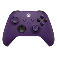 微软（Microsoft） xbox无线控制器 国行 Series手柄 电脑steam无线游戏手柄 xsx/xss手柄 xbox手柄 繁星紫+无线适配器+充电电池