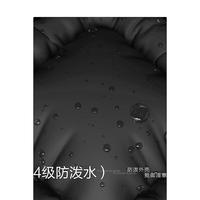太平鸟男装羽绒服户外男冬季工装防寒连帽外套休闲 黑色 L 黑色 第一批