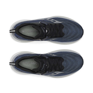 索康尼（SAUCONY）坦途TEMPUS 2跑步鞋男鞋稳定支撑训练跑鞋运动鞋 20973 深海蓝/曜石黑 42 (US8.5)