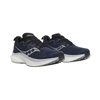索康尼（SAUCONY）坦途TEMPUS 2跑步鞋男鞋稳定支撑训练跑鞋运动鞋 20973 深海蓝/曜石黑 42 (US8.5)