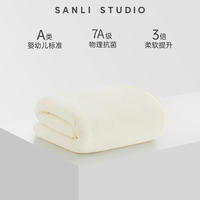 SANLI 三利 颜究所浴巾A类吸水速干成人大浴巾男士女通用 70*140cm