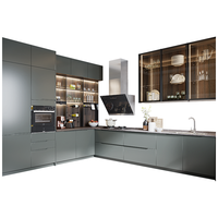 欧派橱柜定做厨房整体橱柜灶台一体柜石英石台面家用厨房厨柜定制