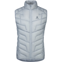 KAILAS凯乐石男款GT ZERO羽绒马甲900蓬鹅绒轻量防风保暖羽绒服 银白 XL