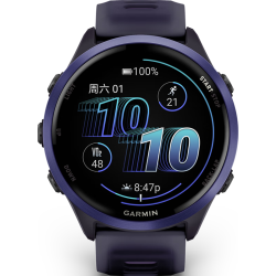 佳明 Forerunner 570 长续航智能心率表 幻影紫 47mm