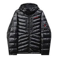 SPYDER秋冬男SKI PRO保暖舒适防泼水休闲羽绒服外套24CF265M 黑色 M