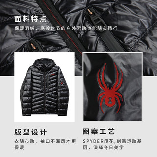 SPYDER SKI PRO 防泼水保暖男款羽绒服