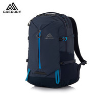 GREGORY格里高利 GRANDEUR 户外运动旅行背包男女通勤双肩包电脑包 PATHOS黑色-22L