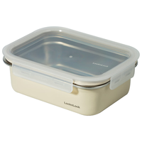 LOCK&LOCK 乐扣乐扣 LST515IVY 炫彩 保鲜盒 1.2L*1个 米色