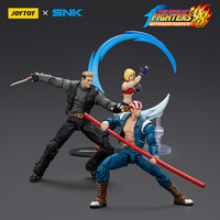 JOYTOY 暗源 SNK拳皇98UM 97特别队三人组 1:18可动兵人手办