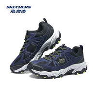 斯凯奇 云野丨徒步鞋男女同款户外防护运动鞋 海军蓝色/黑色/NVBK 40