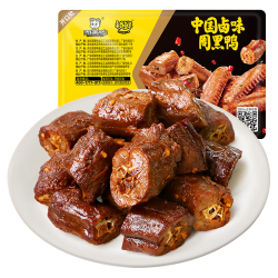 周黑鸭 鸭脖135g/鸭翅125g/鸡翅尖150g任选
