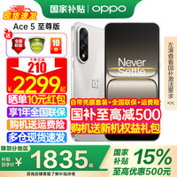 一加 OnePlus Ace 5 至尊版 手机 12GB+512GB 燃力钛
