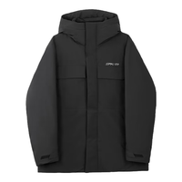 SPYDER秋冬男MOUNTAIN LIFE 舒适保暖户外休闲羽绒服24CF241M 黑色 L