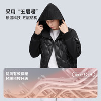 波司登 奥莱秋冬鹅绒轻薄短款男士羽绒服
