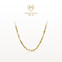 独白 MONOLOGUE 链金主义复古黄金项链 MR925