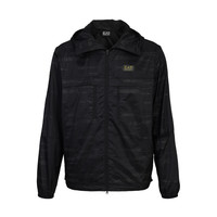 ARMANI/阿玛尼男士外套EA7休闲夹克秋冬季连帽男装上衣 黑色-1200 XL