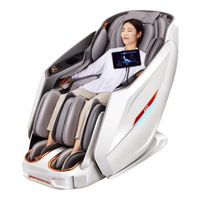 威仕力日本按摩椅家用 4D全身豪华太空舱全自动多功能智能沙发老人父母送 8810象牙白