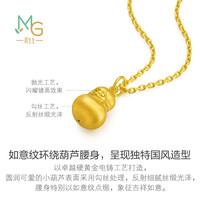 周生生mini小葫芦黄金吊坠薄荷系列如意福禄葫芦足金挂坠96154P 0.55g