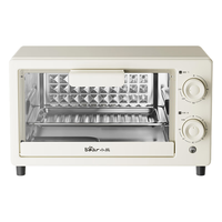 小熊（Bear）电烤箱家用多功能10L迷你容量S型发热管定时控温免预热烤箱 DKX-F10N3