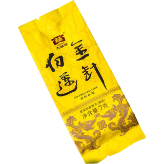 大益 高端茗茶皇茶系列 金针白莲 普洱熟茶 茶叶自饮 老客 金针白莲品鉴装7g（2301）