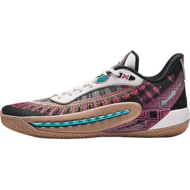 安踏 狂潮6 PRO 氮科技防滑支撑男子实战篮球鞋 112431111