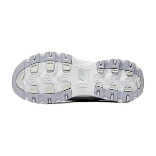 SKECHERS斯凯奇 贝壳熊老爹鞋 高回弹透气 黑白拼色 36