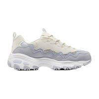 SKECHERS斯凯奇 贝壳熊老爹鞋 高回弹透气 黑白拼色 36
