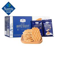 会员制仓储店Member's Mark山姆会员商店 比利时 黄油脆华夫饼干  拆分装（30克*16小包）