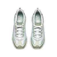 SKECHERS 斯凯奇 小冰熊丨Skechers徐梦洁同款2023夏季季老爹鞋女百搭厚底熊猫鞋子 青梅气泡冰 38