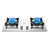 万家乐C4R1G燃气灶不锈钢台式嵌入式猛火灶5.2KW