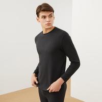 柒牌 男士保暖内衣套装 圆领弹力秋衣秋裤