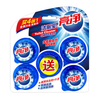 亮净洁厕剂洁厕精洁厕灵马桶清洁剂1L整箱装去味强效去污清香 亮净洁厕宝 50g 5个