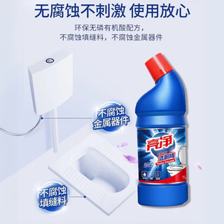 亮净洁厕剂洁厕精洁厕灵马桶清洁剂1L整箱装去味强效去污清香 亮净强效 1L 6瓶