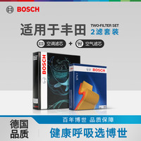 博世 BOSCH 空气滤空调滤芯丰田卡罗拉凯美瑞RAV4雷凌CHR威驰汉兰达两滤