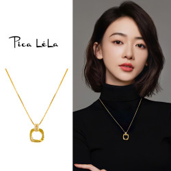 Pica LéLa 方形项链 金色 ACC3520N