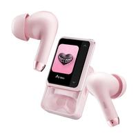 IKKO ActiveBuds AI耳机智能蓝牙GPT同声翻会议纪要录音ANC降噪 贝儿粉