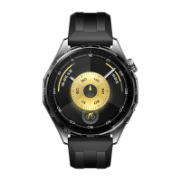 华为 WATCH GT 6 46mm 氟橡胶表带 黑色 智能手表
