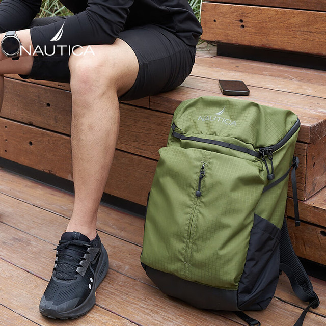 NAUTICA 诺帝卡 背包男大容量双肩包户外时尚旅行包商务短途出差行李包书包
