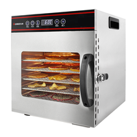 志高（CHIGO） 食品烘干机干果机水果风干机脱水机商用 宠物零食药材肉干蔬菜类风干机果干机家用 8层