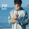 安踏 运动梭织外套男子夏季轻薄透气跑步户外防护运动上衣男