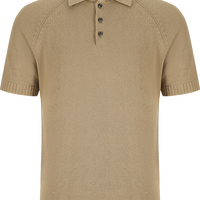 Massimo Dutti 【舒适柔软】男式商务休闲户外轻量运动百搭短袖polo领套头针织衫